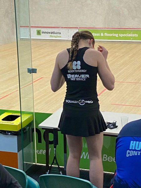 Aria Bannister – Supporting a Squash Superstar